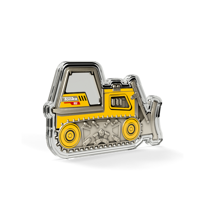 In Stock! 2026 Niue Tonka Trucks - Bulldozer 1 oz Silver Coin