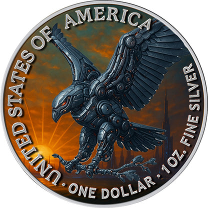 In Stock! 2025 U.S. Eagle Walking Liberty Year 3025 Edition 1 oz Silver Coin (06/27)