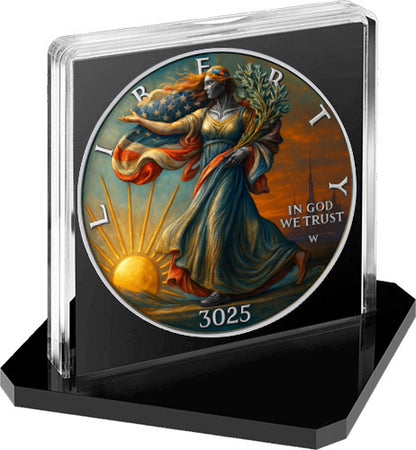 In Stock! 2025 U.S. Eagle Walking Liberty Year 3025 Edition 1 oz Silver Coin (06/27)