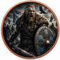 Cry of Valhalla Colorized 5 oz Copper Medal (06/16)