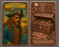 Pre-Sale: 10oz .999 ADVP Copper Bullion Bar Pirate Captains "Black Bart"
