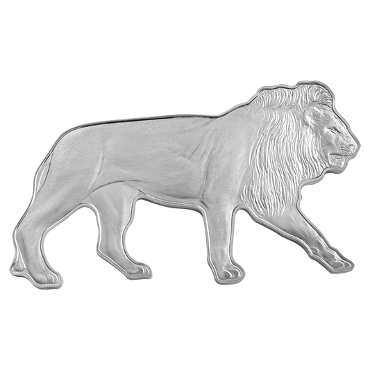Animals of Africa - 1oz Pure Silver African Lion Coin | PAMP