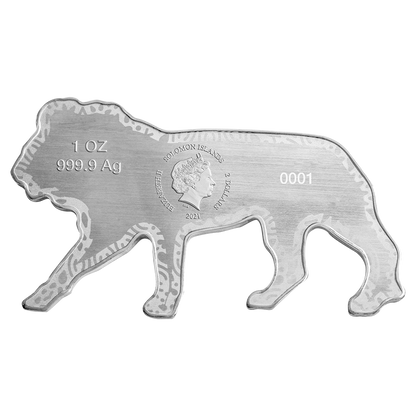 Animals of Africa - 1oz Pure Silver African Lion Coin | PAMP