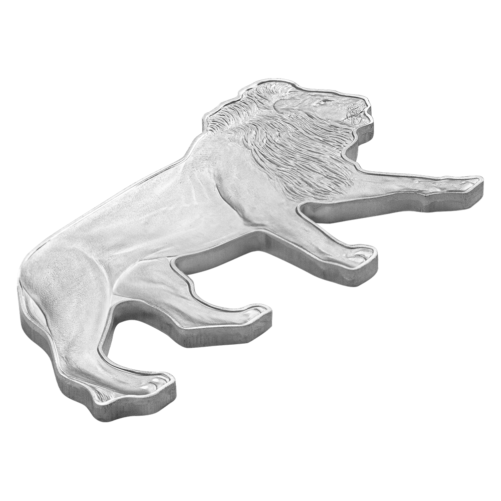 Animals of Africa - 1oz Pure Silver African Lion Coin | PAMP