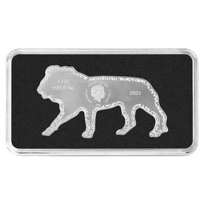 Animals of Africa - 1oz Pure Silver African Lion Coin | PAMP