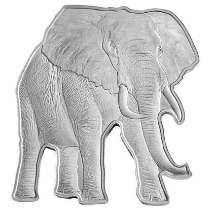 Animals of Africa - 1oz Pure Silver African Elephant Coin | PAMP