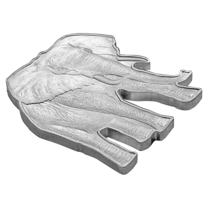 Animals of Africa - 1oz Pure Silver African Elephant Coin | PAMP