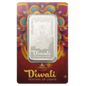 1oz Pure Silver Bar - Diwali Lakshmi & Rangoli art | PAMP
