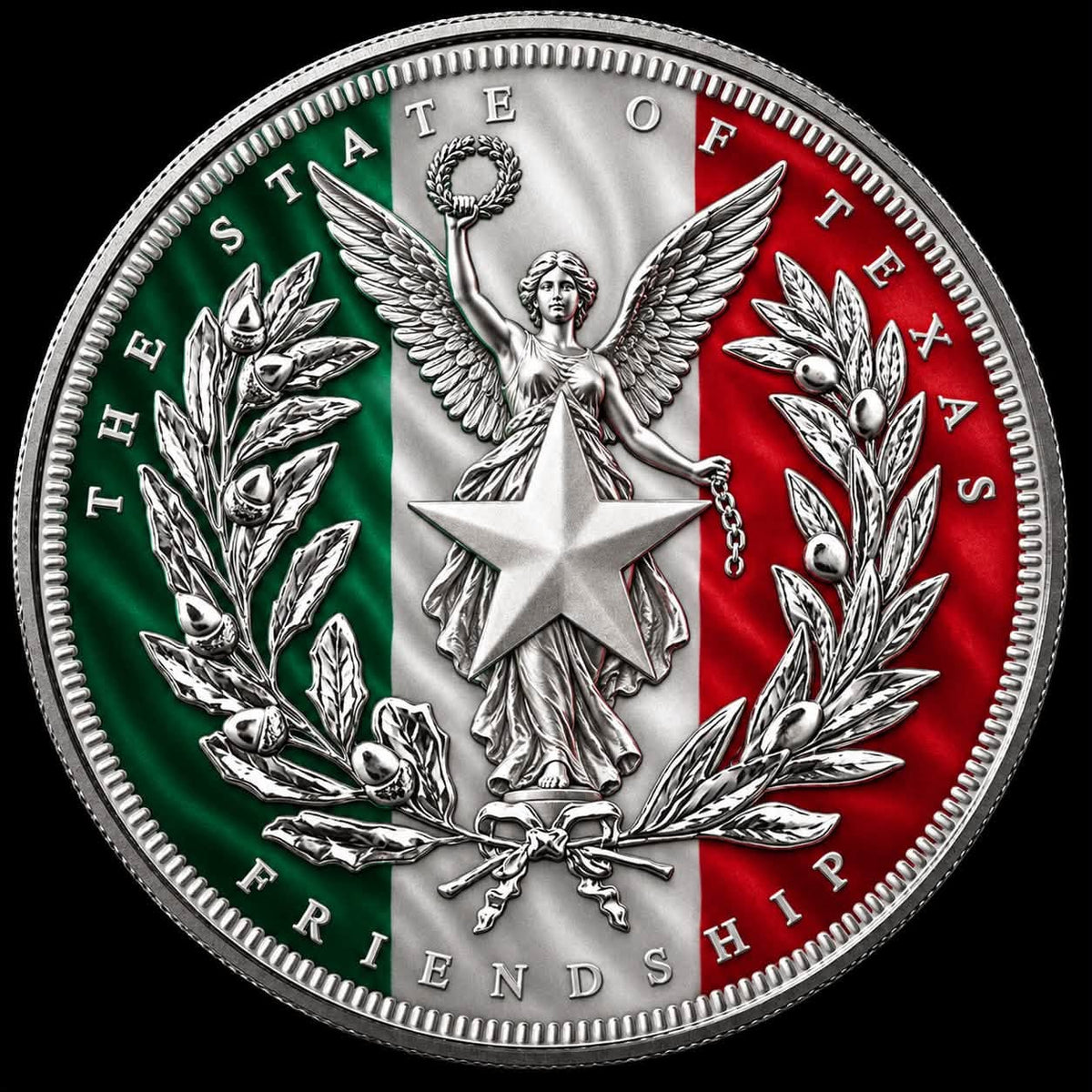 2026 State of Texas Lady Liberty & Lady Libertad Edition 1 oz Silver Medal