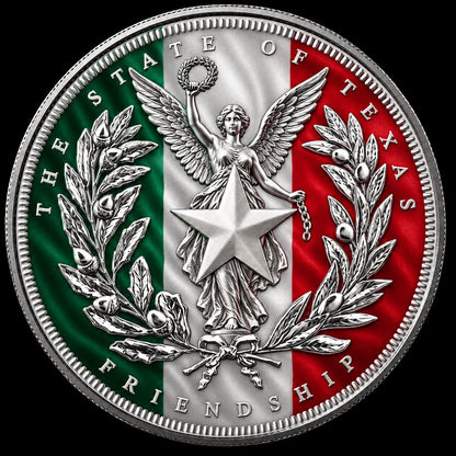 2026 State of Texas Lady Liberty & Lady Libertad Edition 1 oz Silver Medal