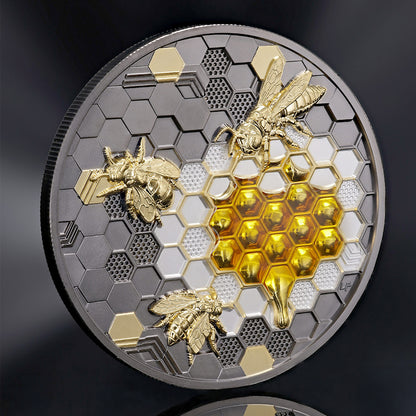 2026 Niue Bionic Genesis - Queen Bee 5 oz Silver Coin