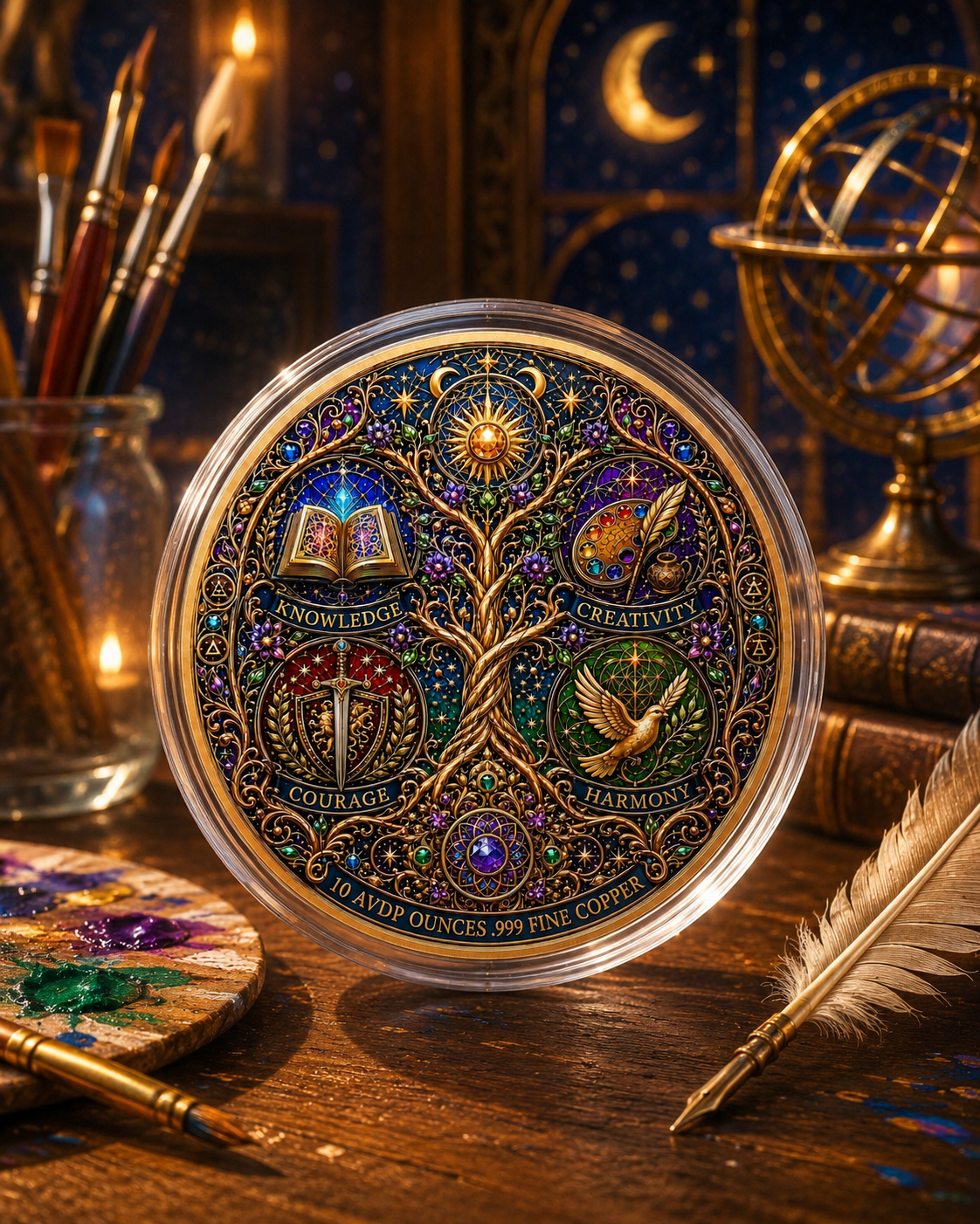 From Life Comes the Future 10 oz Copper Medal (06/29)