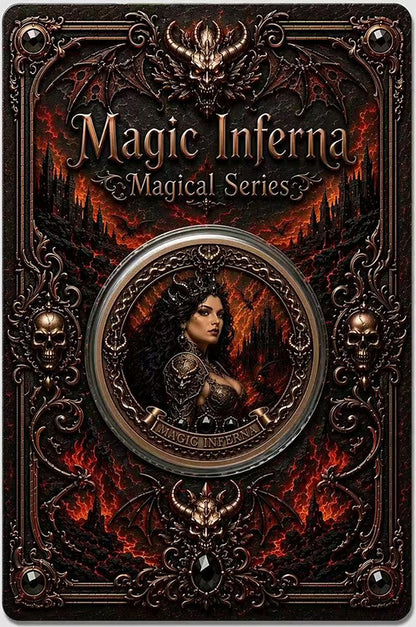 Magic Inferna Colorized 1 oz Copper Medal (06/30)