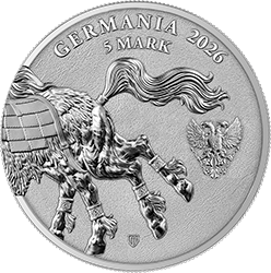 Estimate: 2026 Germania Mint Beasts - Sleipnir BU 1 oz Silver Coin (07/08)