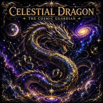 Celestial Dragon Colorized 1 Kilo Copper Medal (06/29)