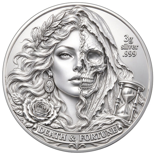 Death and Fortune 3g Silver Medal