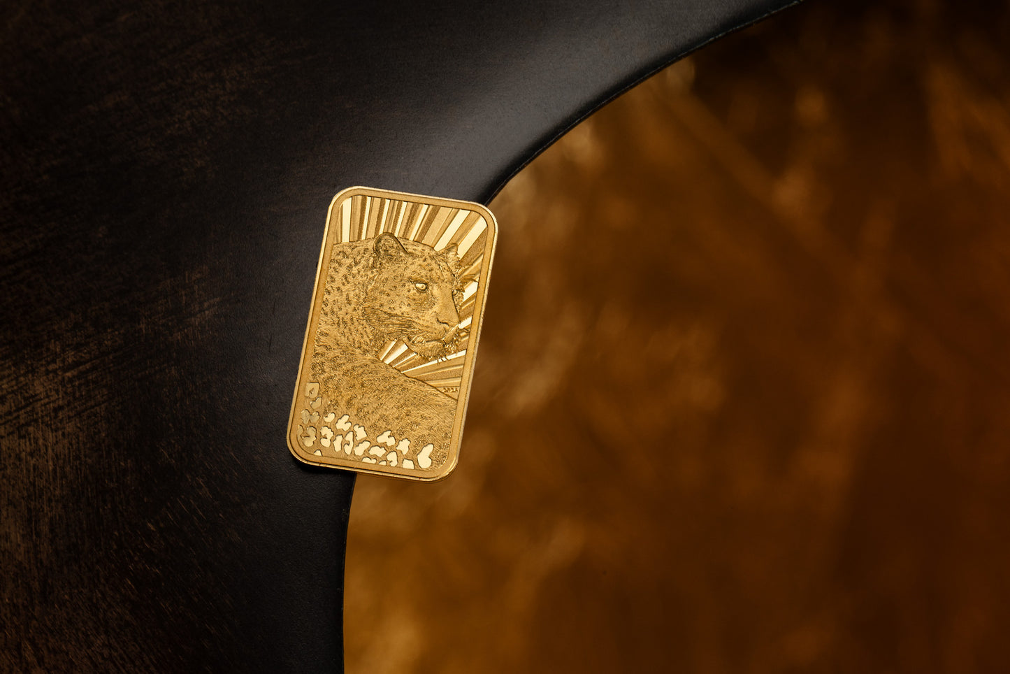 2026 Cook Islands Barre de Luxe - Leopard 0.5g Gold Coin - Capsule & COA