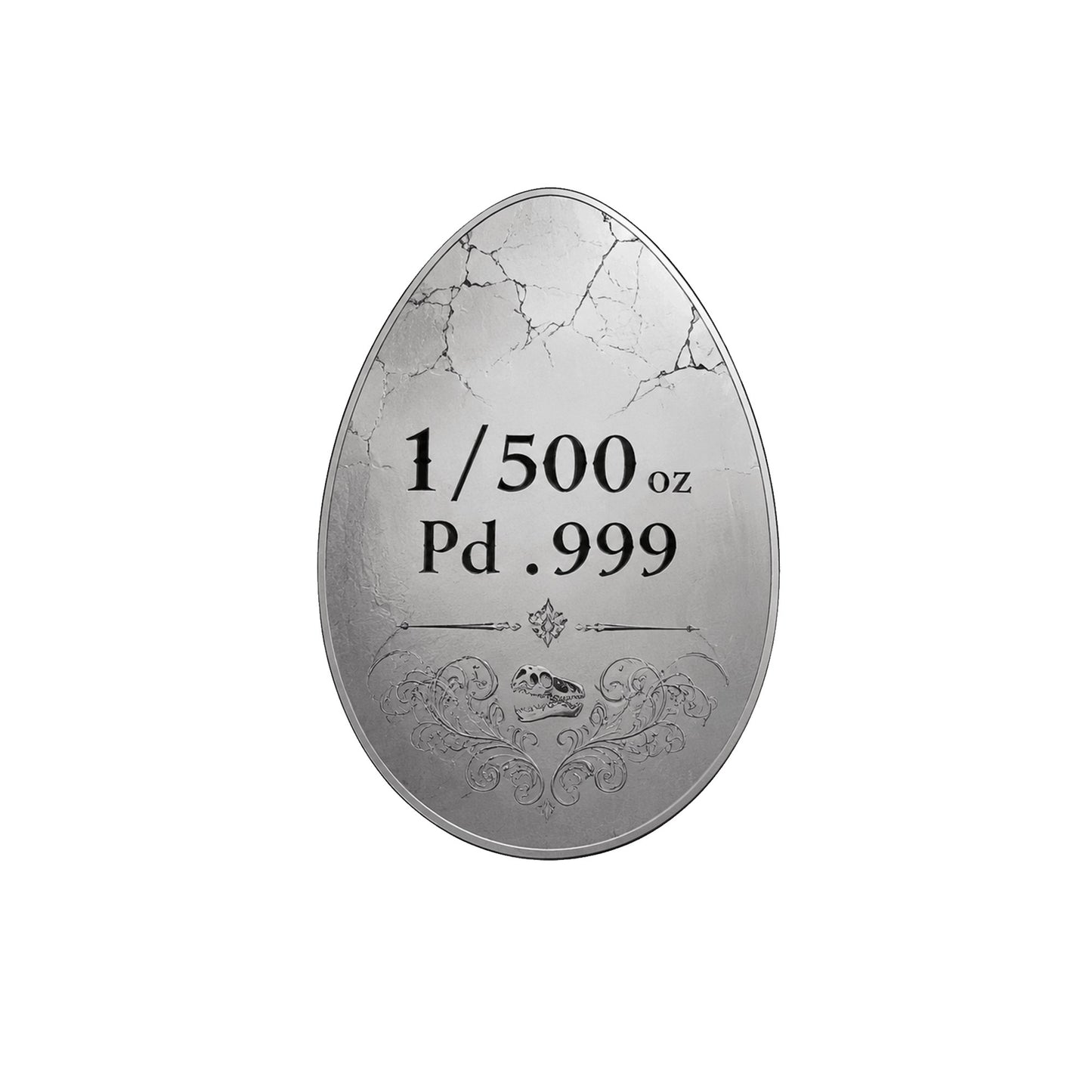 Pterosaur 1/500 oz Palladium Medal in Card (0622)