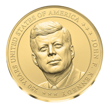 2026 Liberia John F. Kennedy 1/200 oz Gold Coin (07/31)