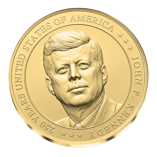 2026 Liberia John F. Kennedy 1/200 oz Gold Coin (07/31)