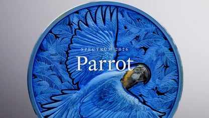 2026 Cook Islands Spectrum - Parrot 1 oz Silver Coin