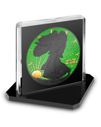 2026 U.S. Eagle Green Monster Edition 1 oz Silver Coin (07/17)