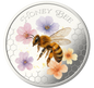 2026 Solomon Islands Water Color Honey Bee Silver-Plated 10g CN Coin in Card (07/08)