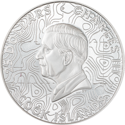 2026 Cook Islands Topography - Bryce Canyon 5 oz Silver Coin