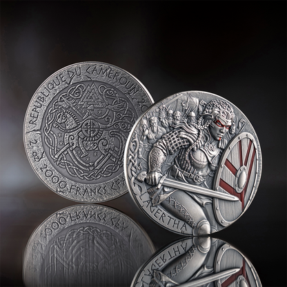 2026 Cameroon The Way to Valhalla - Lagertha 2 oz Silver Coin
