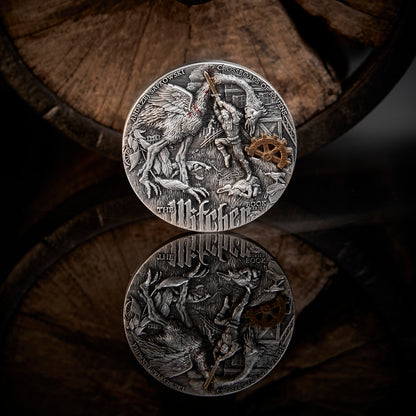 2026 Niue The Witcher - Crossroads of Ravens 2 oz Silver Coin
