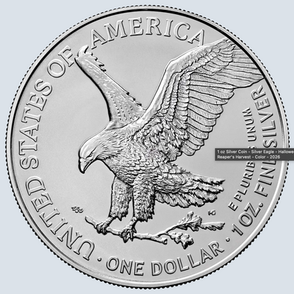 2026 U.S. Eagle Reaper's Harvest Edition 1 oz Silver Coin