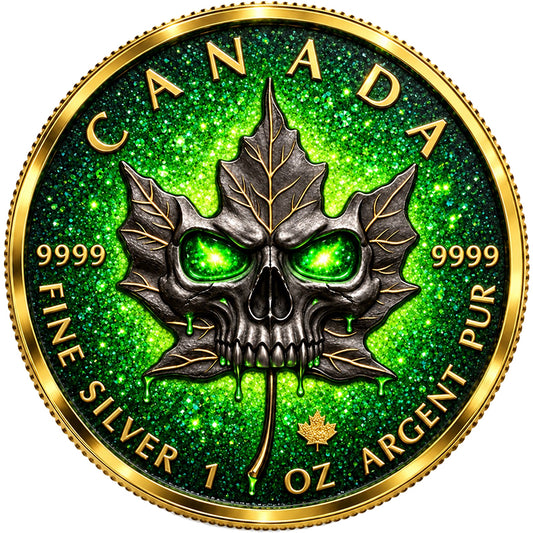 2026 Canada Maple Leaf Toxic Maple Edition 1 oz Silver Coin