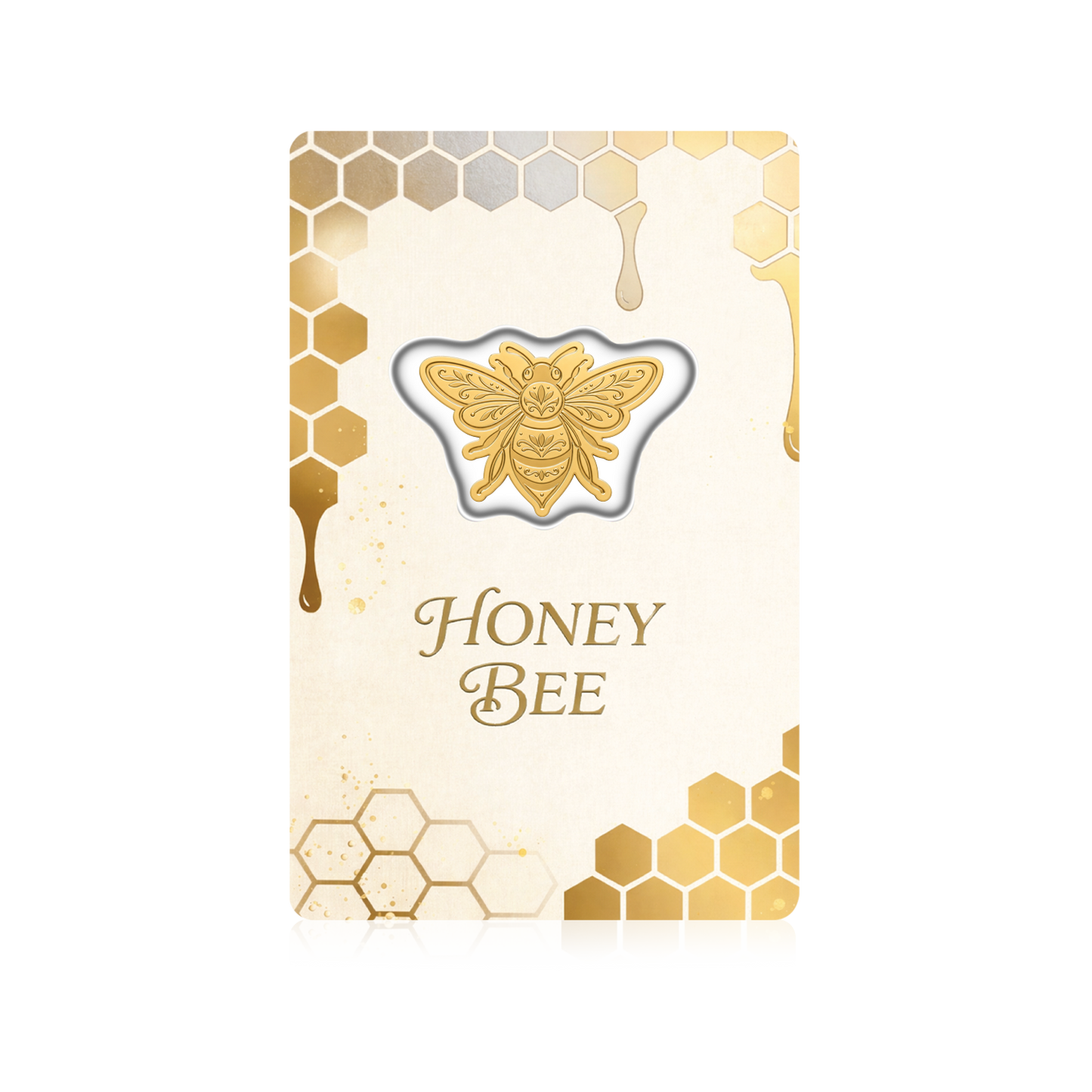 2026 Solomon Islands Honey Bee Shaped 1/1000 oz Gold Coin (07/08)
