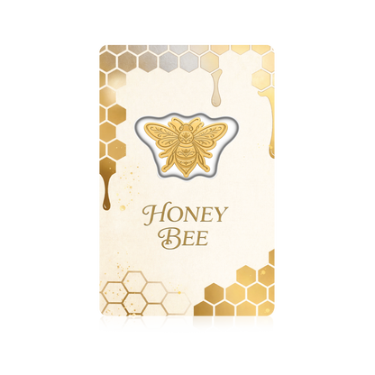 2026 Solomon Islands Honey Bee Shaped 1/1000 oz Gold Coin (07/08)