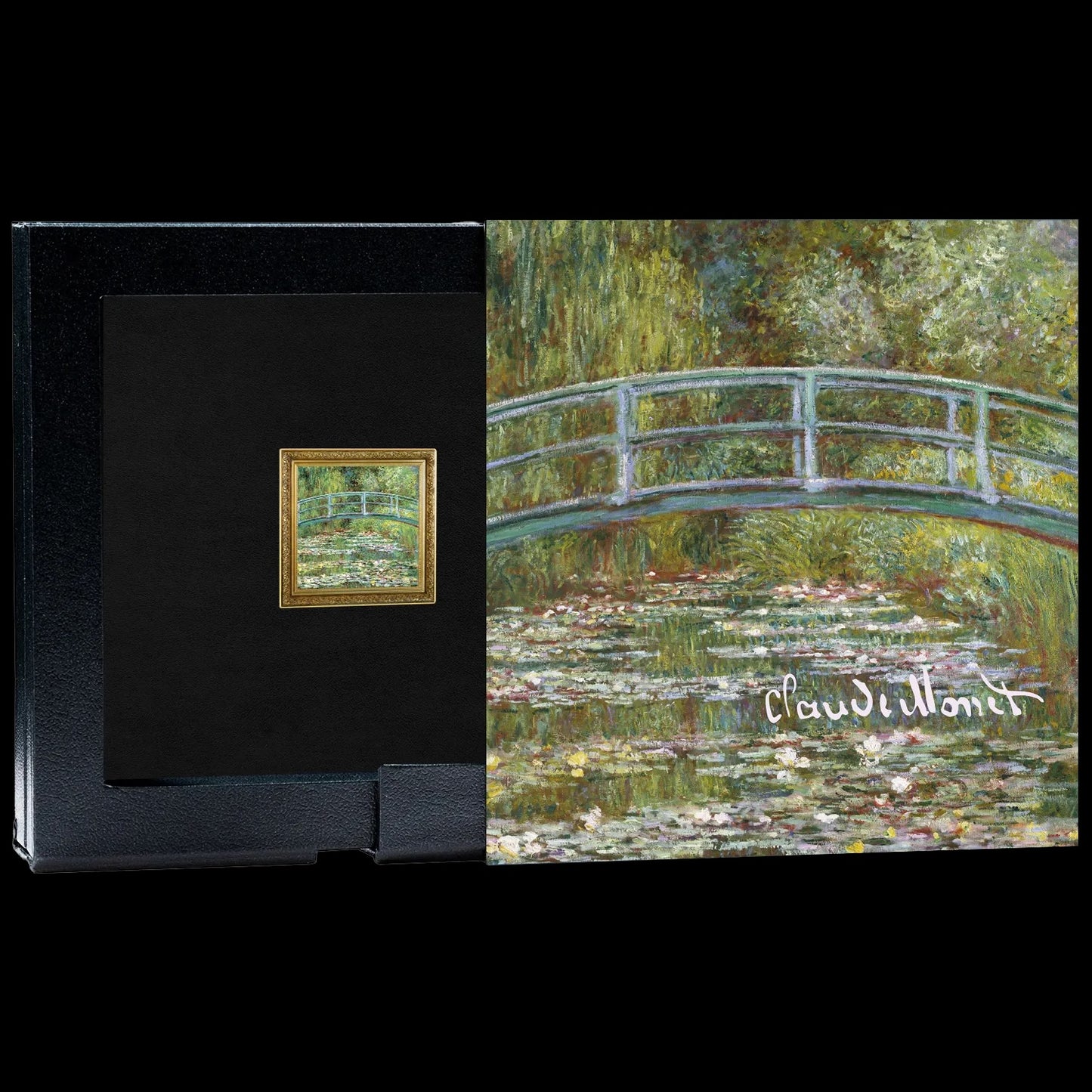 2026 Niue Japanese Bridge and Water Lily Pond by Monet 1 oz Silver Coin (06/17)