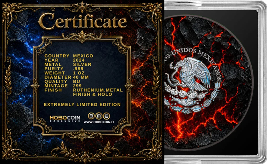 2024 Mexico Libertad Starfire Metal Edition 1 oz Silver Coin