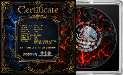 2024 Mexico Libertad Starfire Metal Edition 1 oz Silver Coin