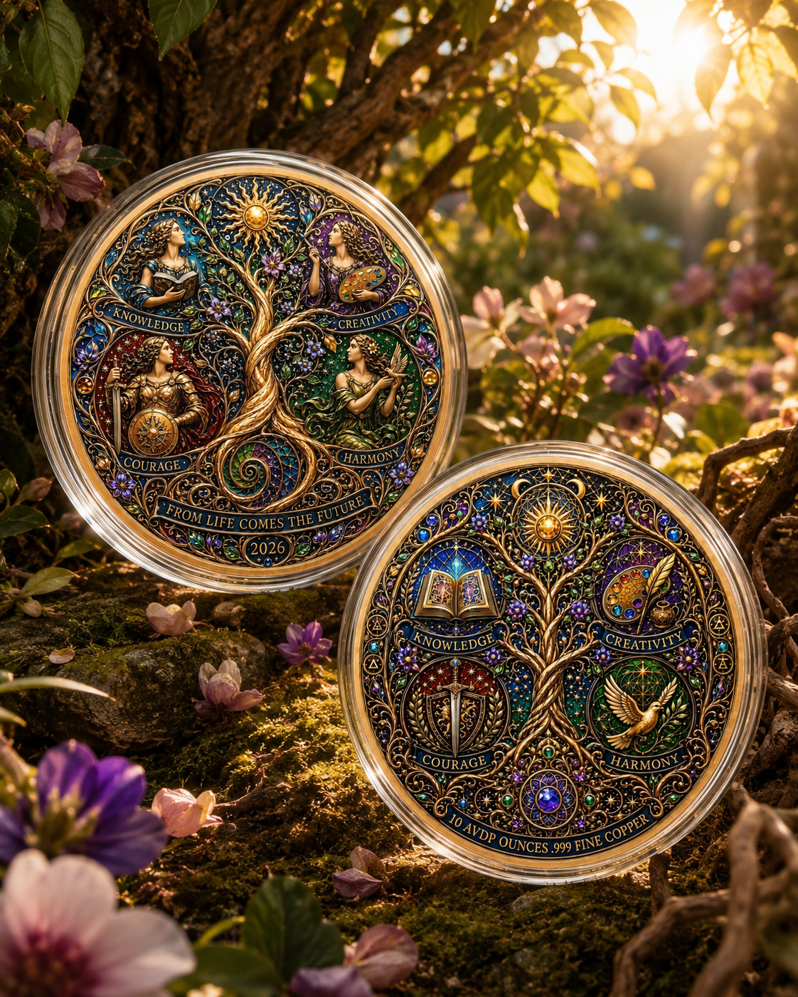 From Life Comes the Future 10 oz Copper Medal (06/29)