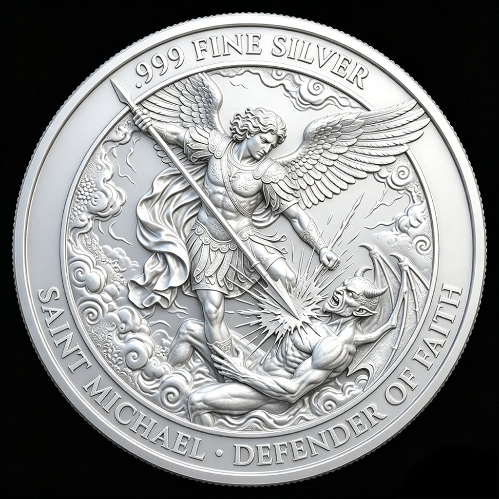 St. Michael - Defender of Faith 3g Silver Medal