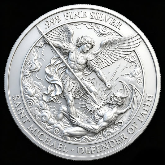 St. Michael - Defender of Faith 3g Silver Medal