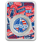 In Stock! 2026 Pamp Suisse Coca-Cola USA 1 oz Silver Round in TEP