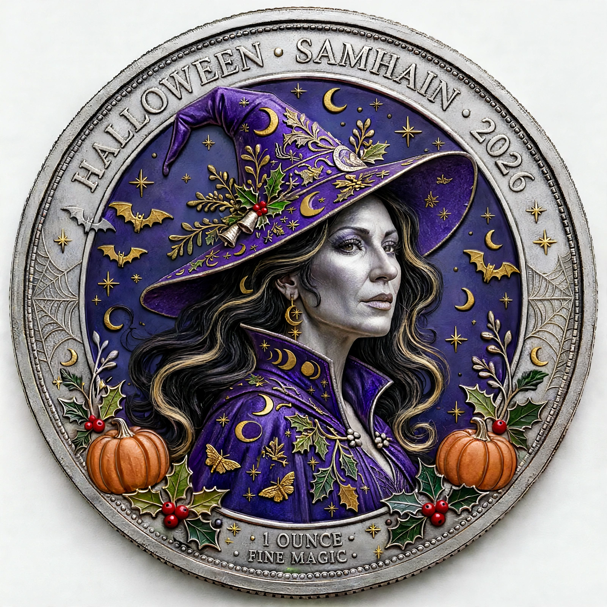 Magica Colorized 1 oz Silver Round
