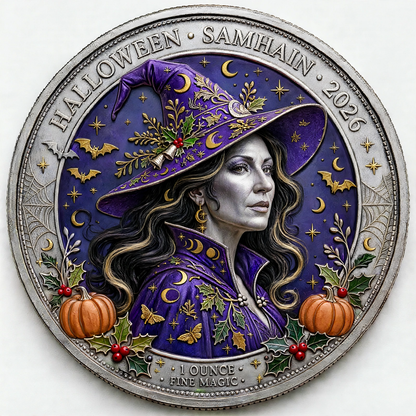 Magica Colorized 1 oz Silver Round