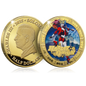 2025 Solomon Islands DC Harley Quinn Gold Plated 27.5g CN Coin in Card (07/13)