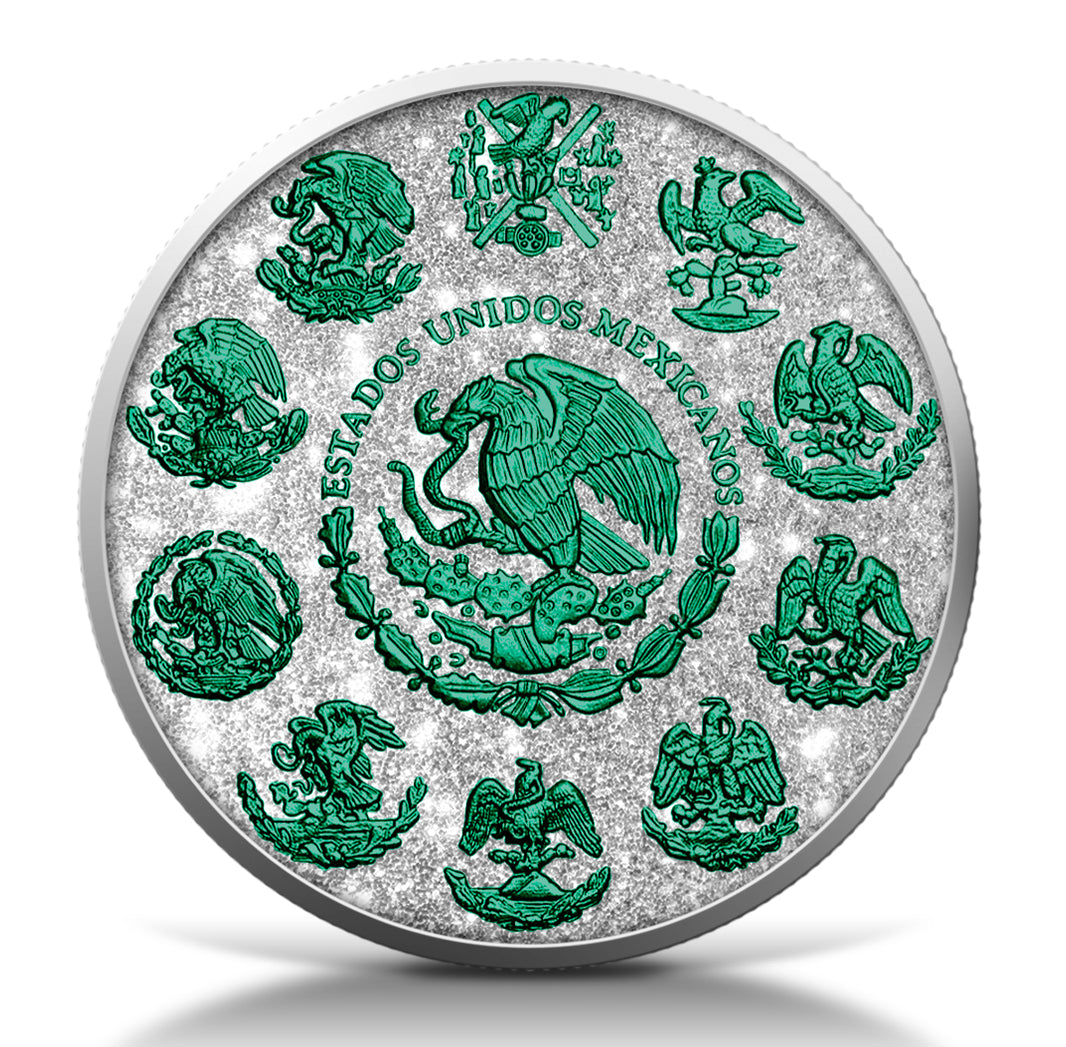 2024 Mexico Libertad Diamond Dust Poison Edition 1 oz Silver Coin (07/17)