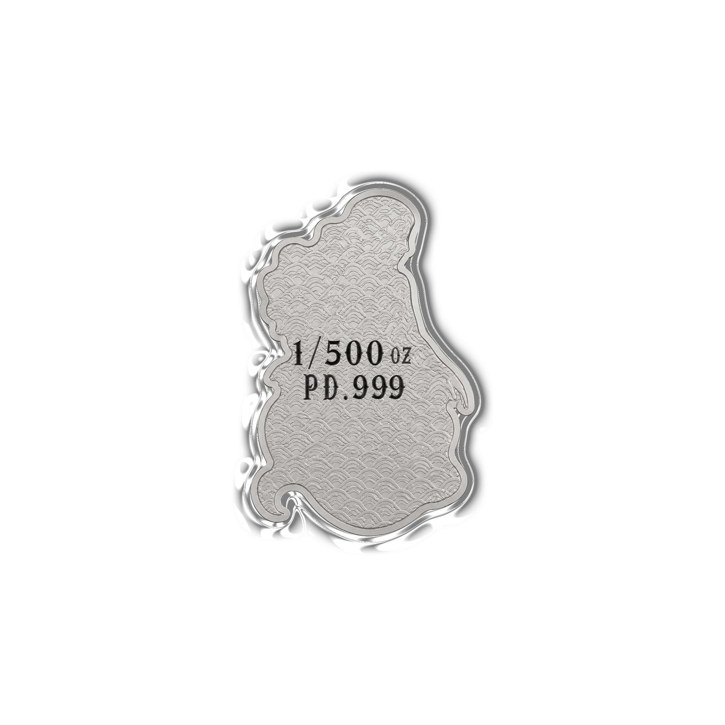 2026 Mermaid Shaped 1/500 oz Palladium Coin in Card (06/18)