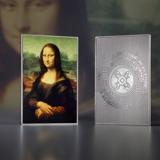 2027 Cameroon Art Gallery - Mona Lisa by Da Vinci 1 oz Silver Coin