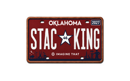 2027 Stacking Across America South Dakota License Plate Colorized 1 oz Copper Bar (Series 3) - South Dakota (Copy)