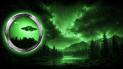 2026 Cameroon UFO Recording Nightvision 1 oz Silver Coin (07/03)