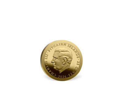 2026 Pitcairn Islands Ocean Wonders Starfish 0.5g Gold Coin (08/07)